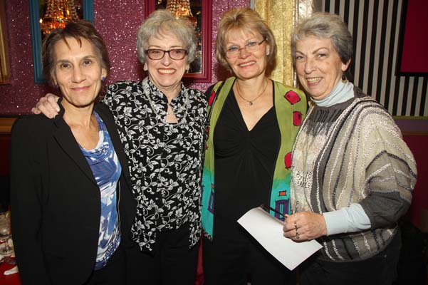 Judy McGrath (2nd from left) and friends